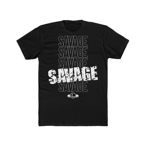 Savage - Men's Cotton Crew Tee