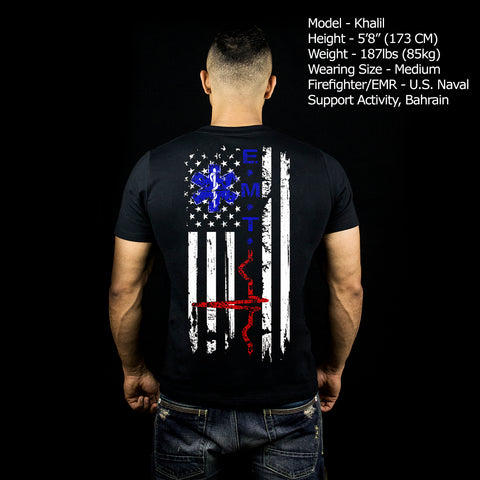 HEROES E.M.T American Pride Shirt