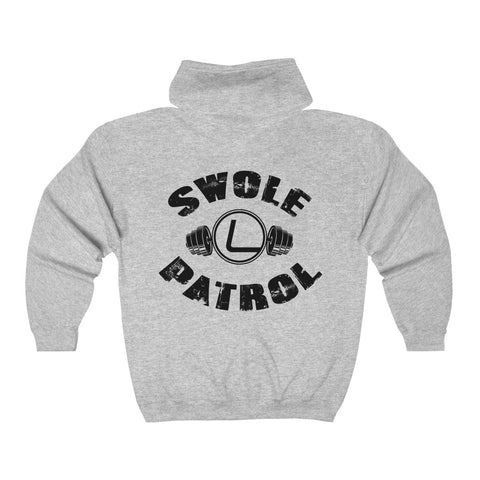 Swole Patrol - Zip Up Hoodie