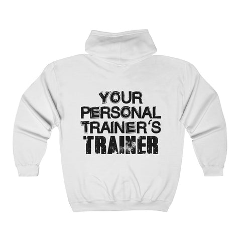 Personal Trainer's Trainer - Zip Up Unisex Hoodie
