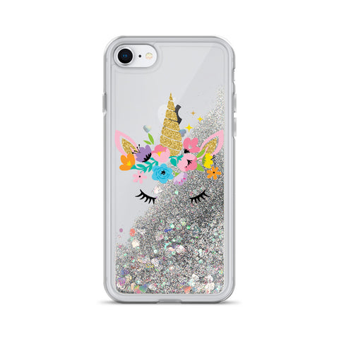 Unicorn Liquid Glitter Phone Case