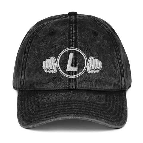 Liftology Vintage Cotton Twill Cap
