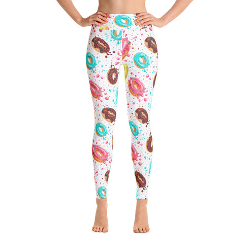 Donut Wasted Cheat Day High-Rise Leggings